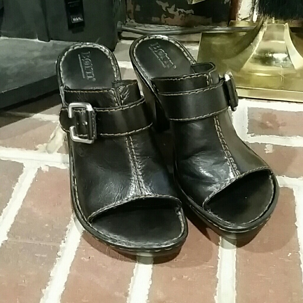 Born Open-toe Mules